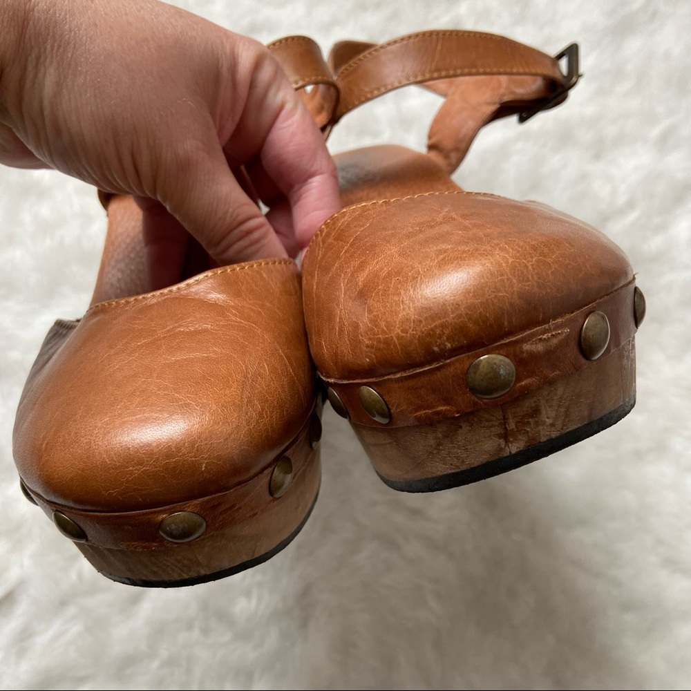 Cordani Zori Mule - Calzature Leather And Wood Clogs - Picture 3 of 9